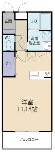 ココテラス蔵本_104 - 間取り図